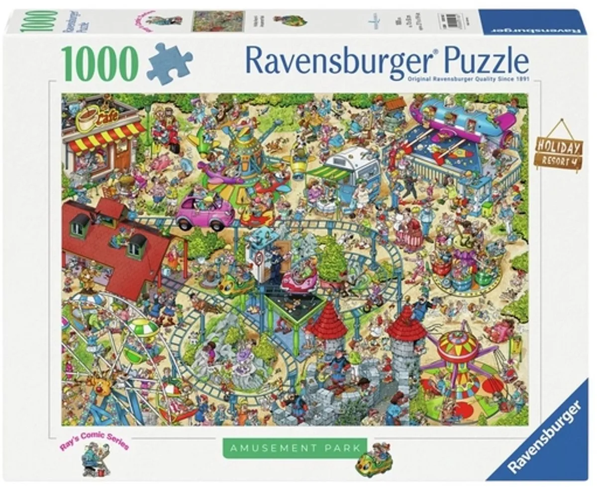 Ravensburger Ray's Holiday Resort 4 Legpuzzel 1000 Stuks - Multicolor