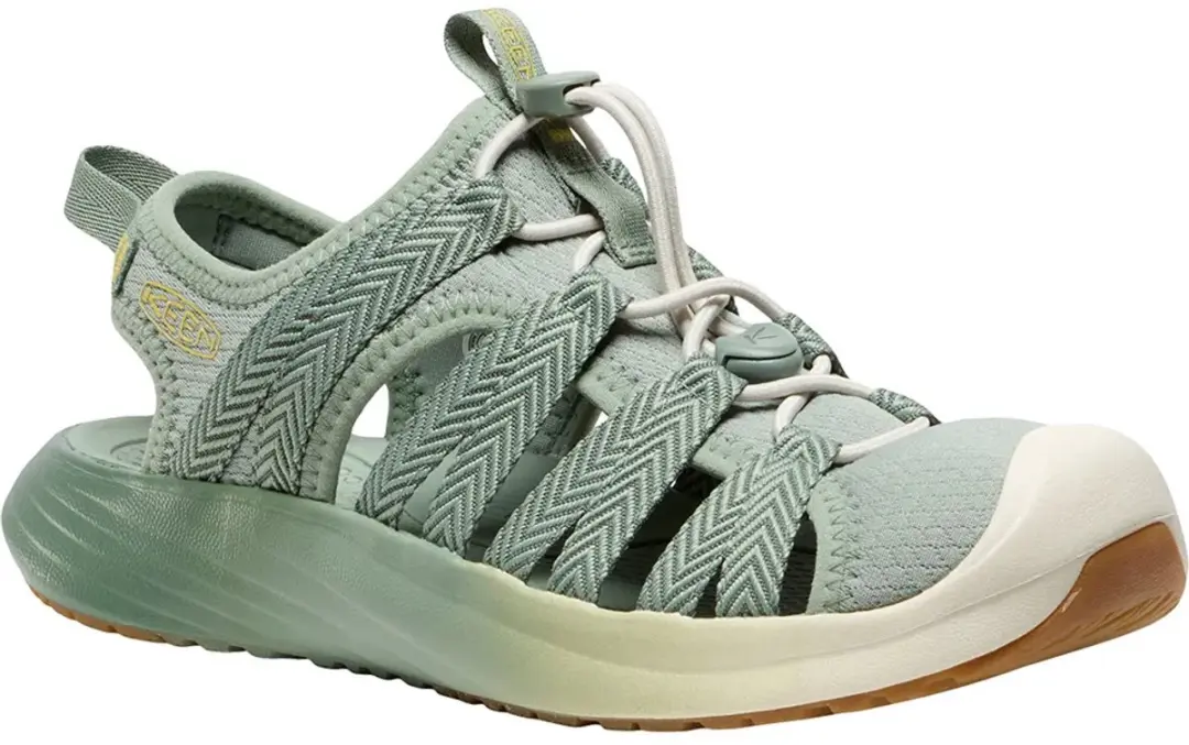 Keen Whisper Lite Dames Wandelsandalen Lily Pad/Cream Gold - 36 - afbeelding 6 van 6