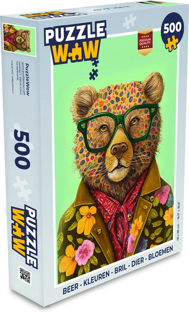 PuzzleWow Puzzel Beer 500 Stuks