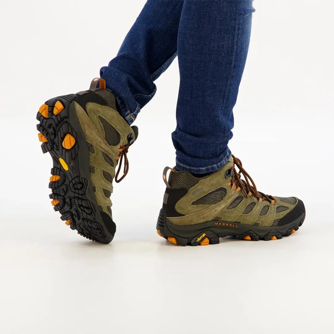 Merrell Moab 3 Mid GORE-TEX Heren Wandelschoenen - Groen - afbeelding 6 van 6