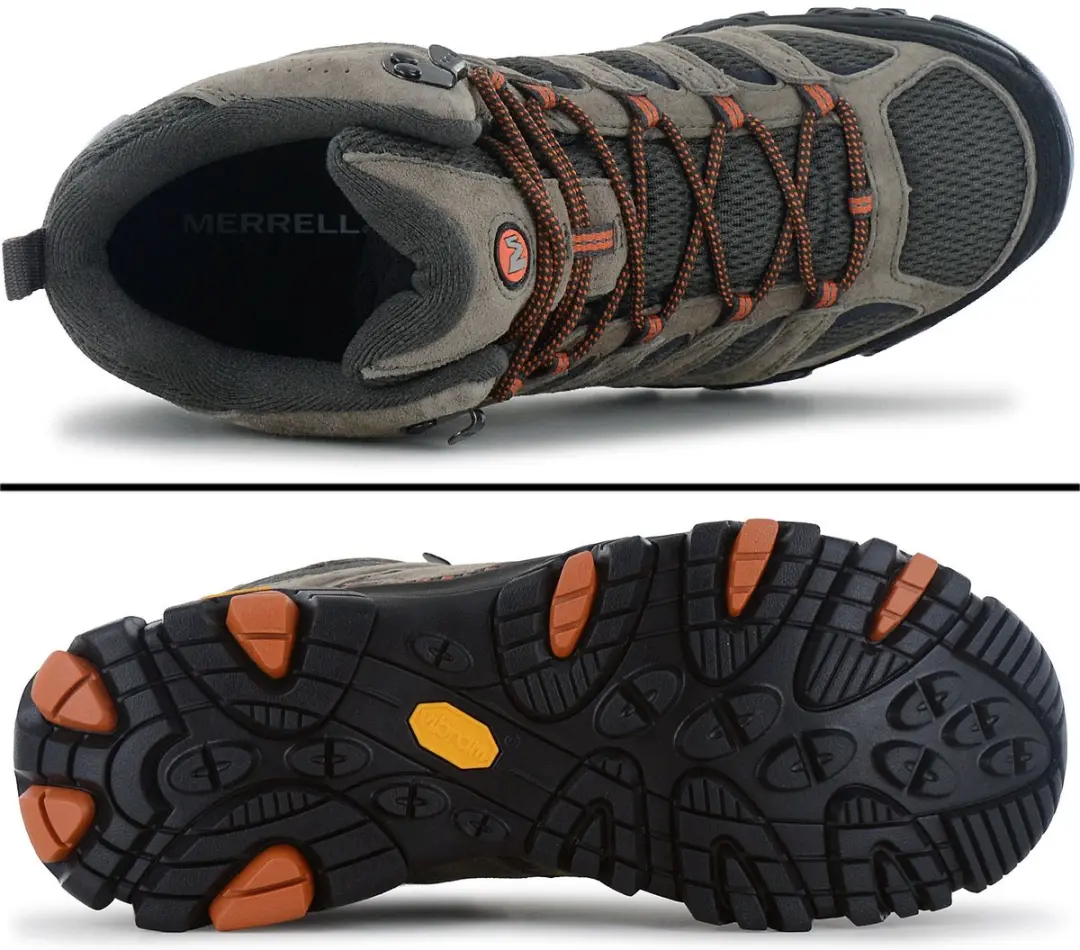 Merrell Moab 3 Mid GORE-TEX Heren Wandelschoenen - Groen - afbeelding 5 van 6