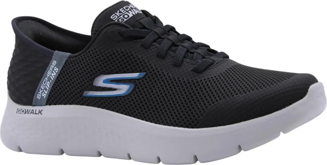 Skechers Herren Slipper Slip-Ins: Go Walk Flex in schwarz
