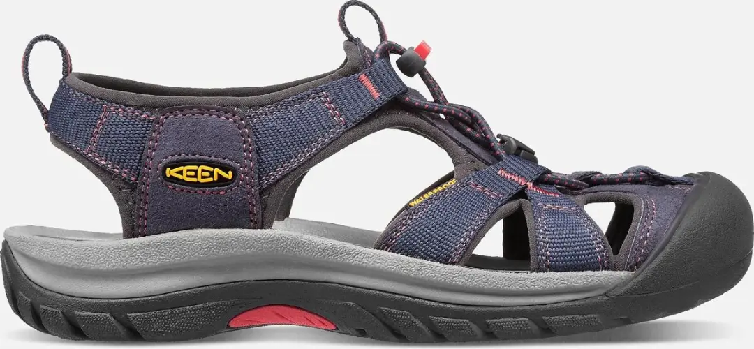 Keen Venice H2 Dames Wandelsandalen Black Olive/Surf Spray