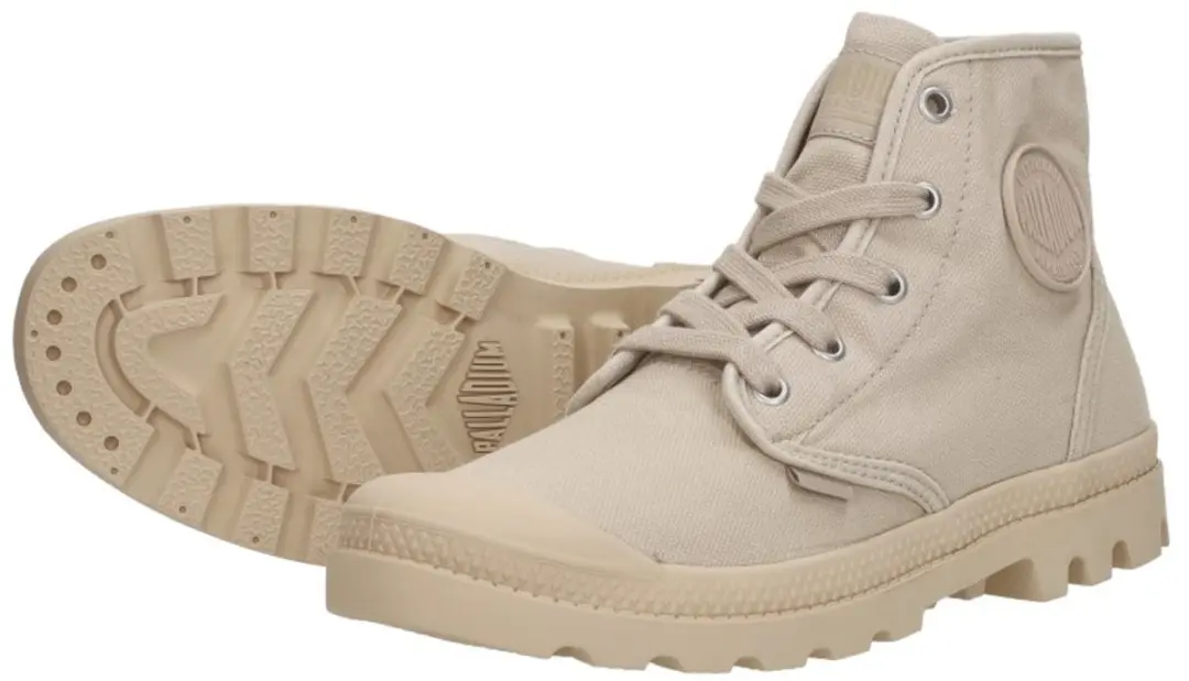 Palladium Pampa High Pilat M Half-hoge Schoenen 38 - Wit/Beige