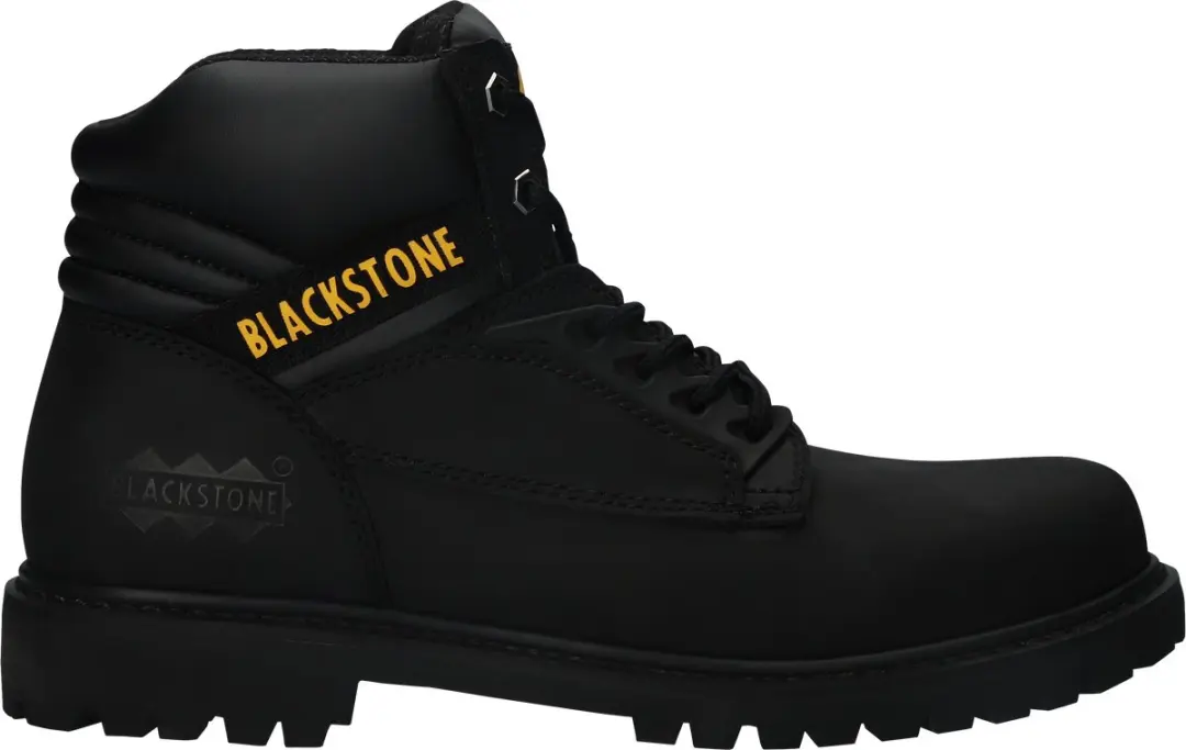 Blackstone 6 Inch Oil Nubuck Worker - Maat 50 - Zwart