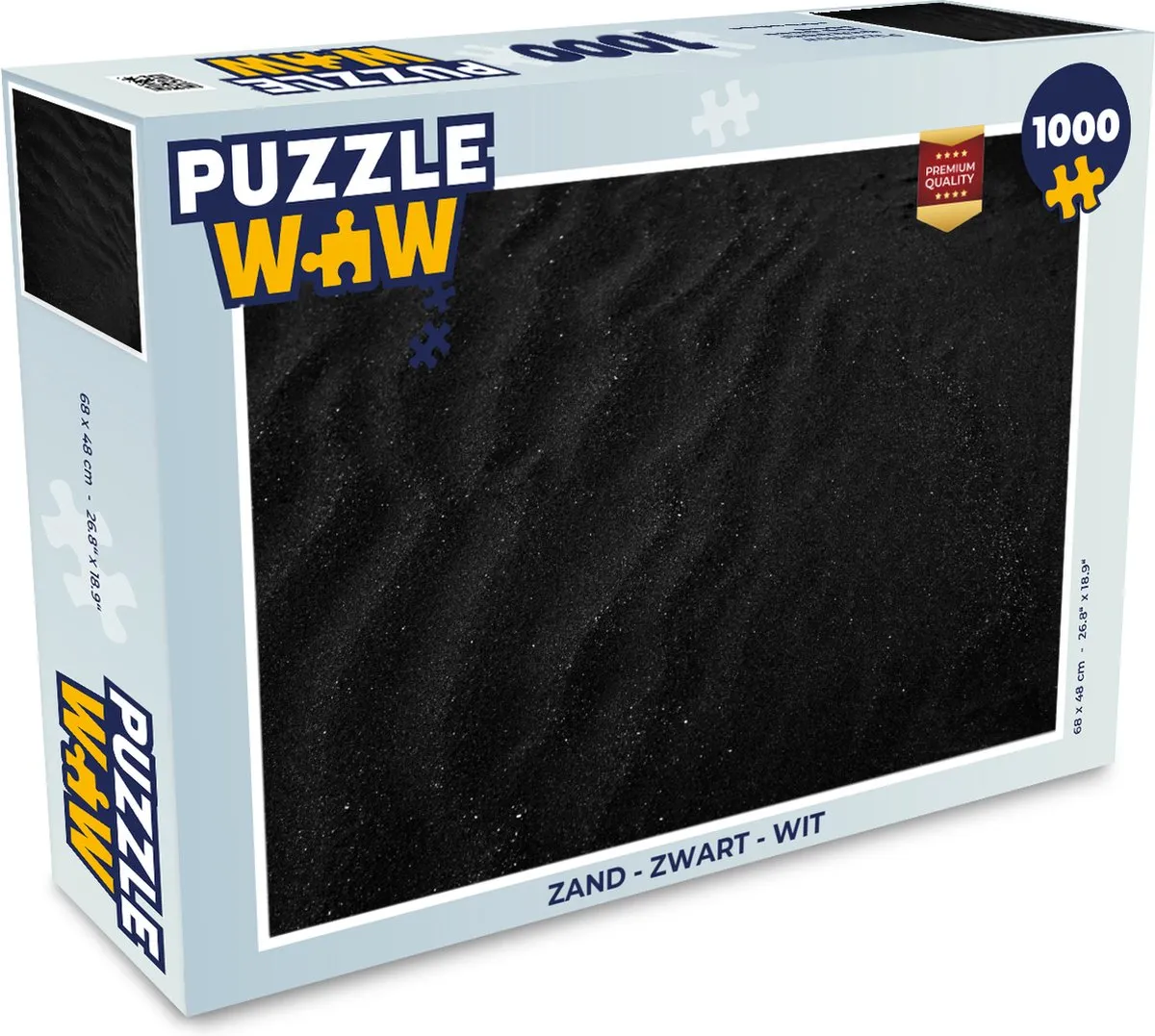 PuzzleWow Strand Legpuzzel 1000 Stuks - Multicolor