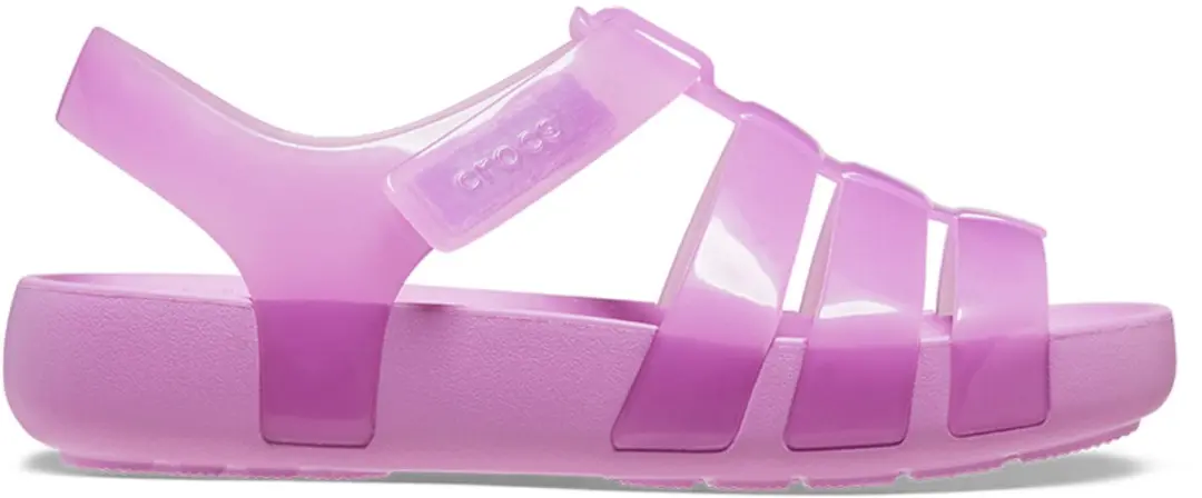 Crocs Isabella Jelly Kids Sandal 209837-6WQ, voor meisje, Roze, Sandalen, maat: