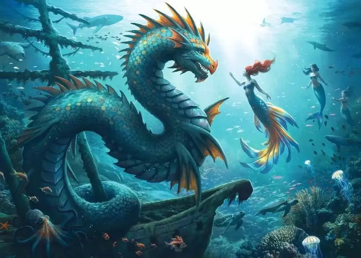 Ravensburger Fantasy Puzzel 1000 Stuks - Meerkleurig