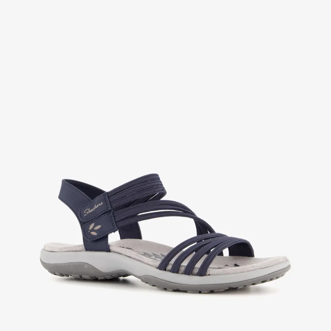 Skechers Reggae Slim Coffee dames sandalen blauw