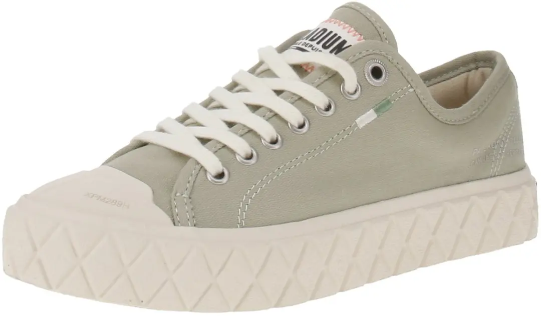Palladium Ace Canvas Organic Abbey Stone Wandelschoenen 41
