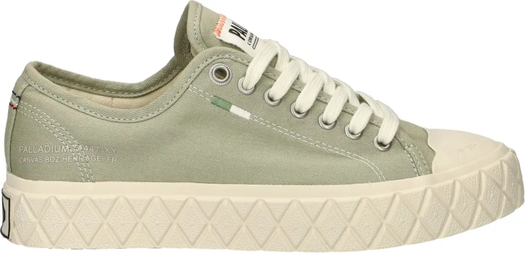 Palladium Ace Canvas Organic Abbey Stone Wandelschoenen 41