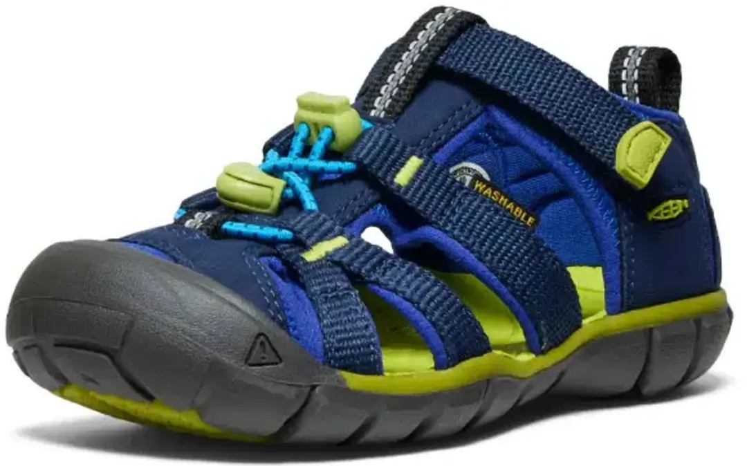 Keen Seacamp II CNX Sandaal Junior - 32/33 - Donkerblauw-Groen - afbeelding 3 van 6