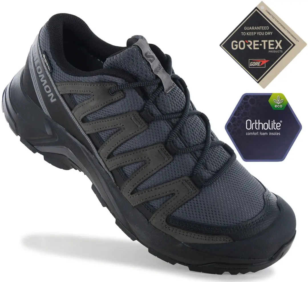 Salomon X-Adventure Recon Gore-Tex Lage Wandelschoenen - Antraciet