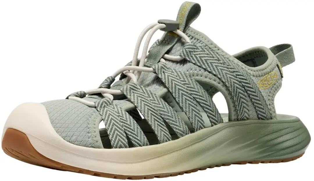 Keen Whisper Lite Dames Wandelsandalen Lily Pad/Cream Gold - 39 - afbeelding 6 van 6