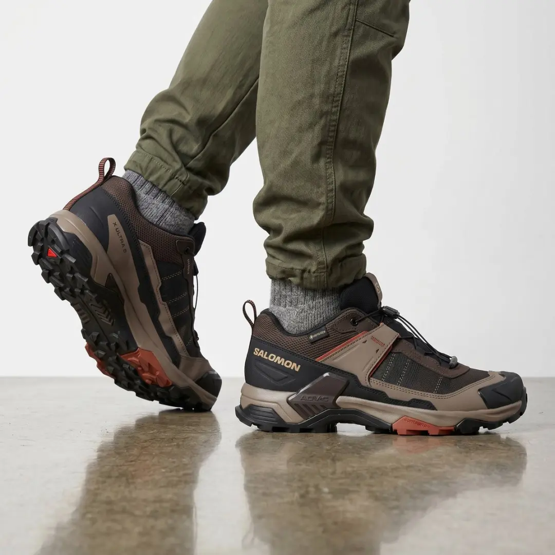 Salomon X Ultra 5 GTX Wandelschoenen - Heren - EU 40 - Bruin