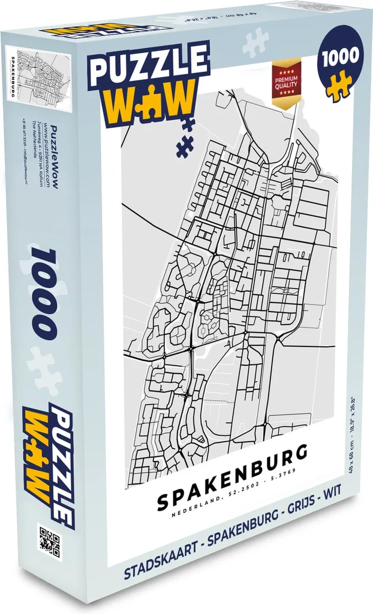 PuzzleWow Spakenburg Legpuzzel 1000 Stuks