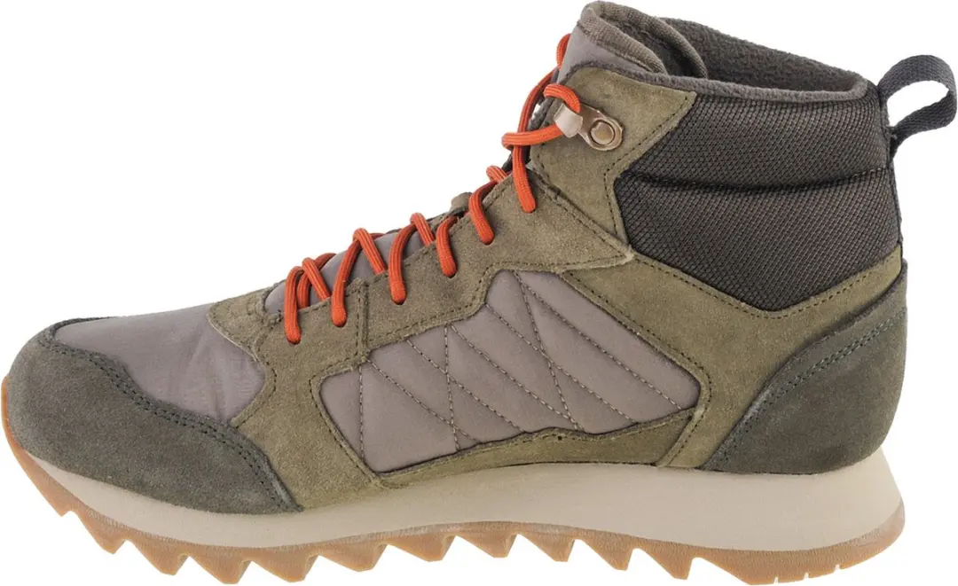 Merrell Alpine Sneaker Mid PLR WP - Trekkingschoenen 43 - Groen