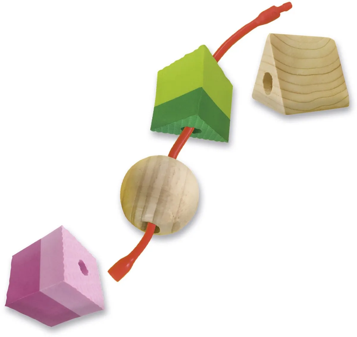 SES Creative Tiny Talents Sensory Kralen Rijgen - 13 Stuks