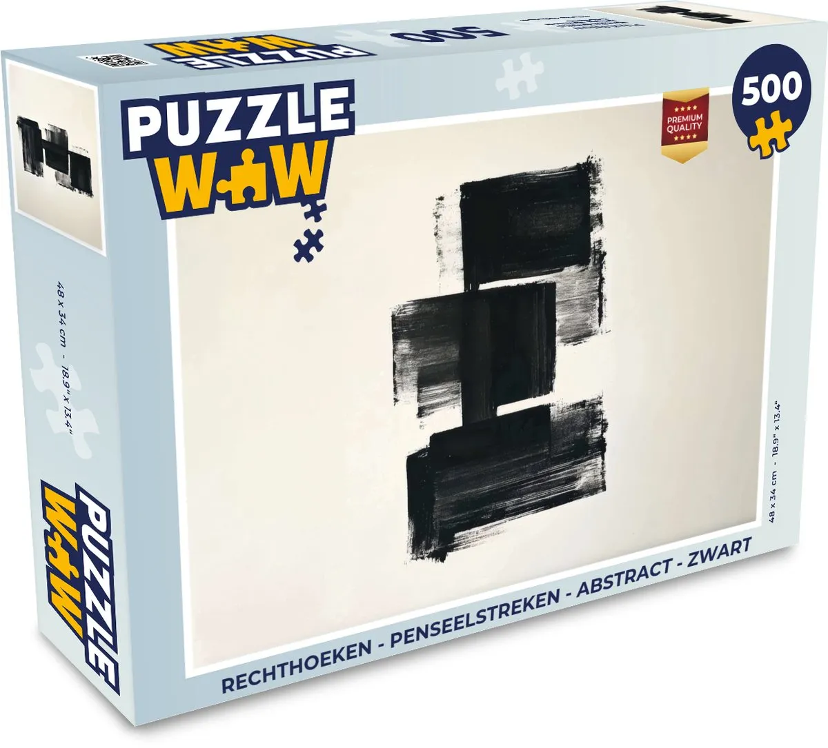 PuzzleWow Abstract Puzzle 500 Stuks