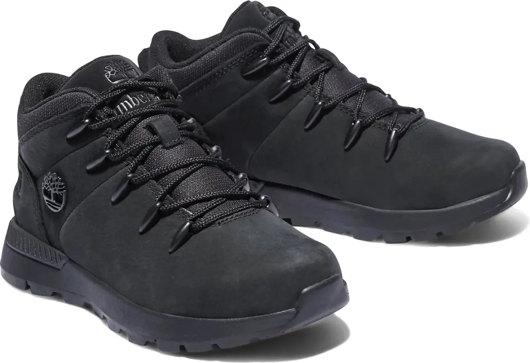 Timberland Sprint Trekker Mid Kinderschoenen 36 - Jet Black Nubuck - afbeelding 5 van 6