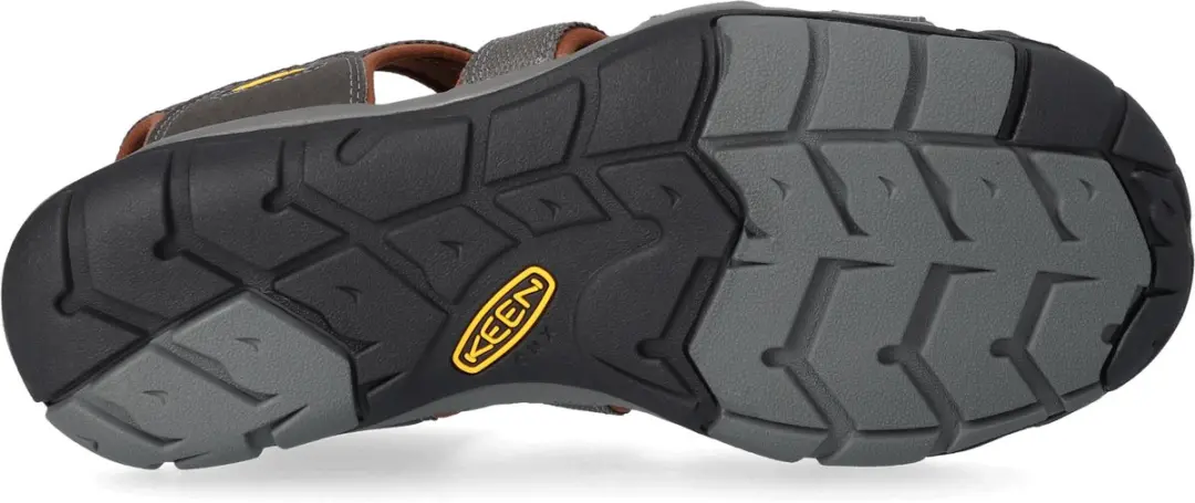 Keen Clearwater CNX Heren Wandelsandalen - Maat 40 - Raven/Grijs
