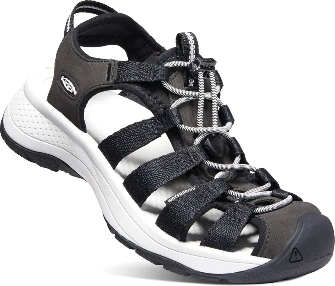 Keen Astoria West Dames Wandelsandalen 39.5 - Zwart/Grijs