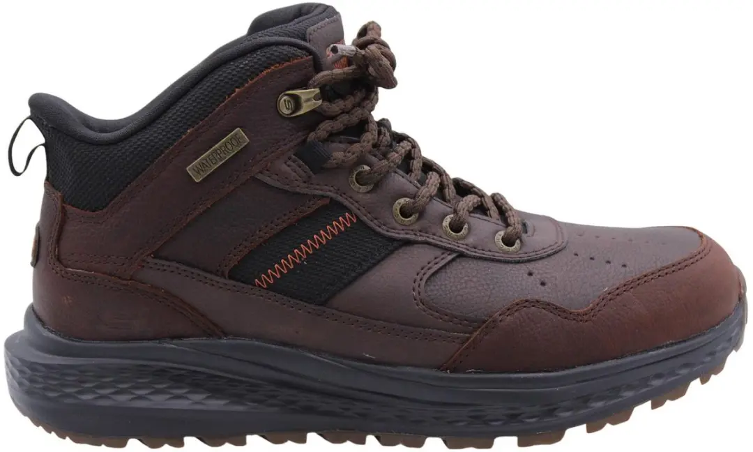 Skechers Slade Ultra Turner Heren Instappers - Roodbruin - afbeelding 6 van 6
