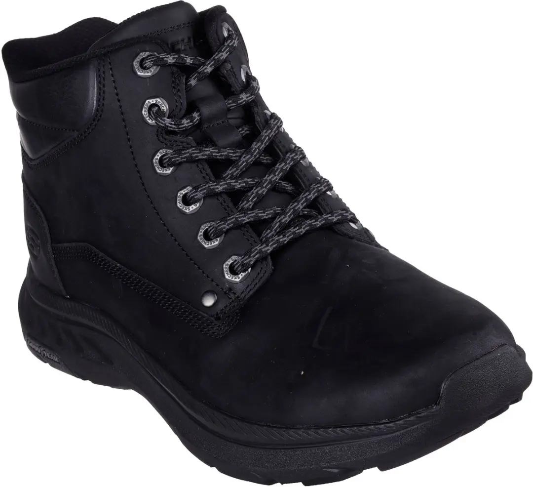 Skechers Pollard Waylon Heren Instappers - Zwart