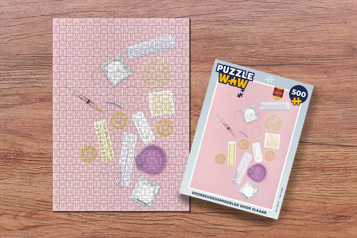 PuzzleWow Legpuzzel 500 Stuks Multicolor - MPN 6017550736710