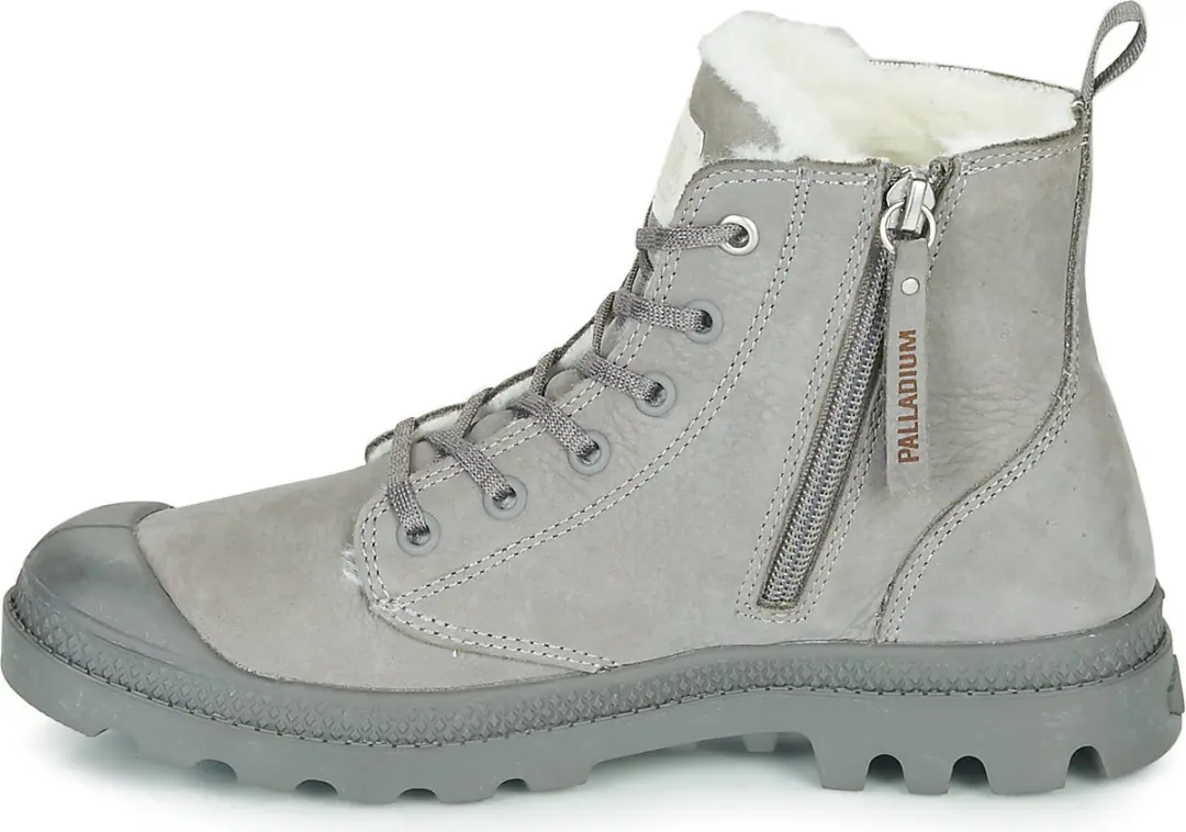 Palladium 95982-055 Dames Wandelschoenen - Grijs - Maat 37