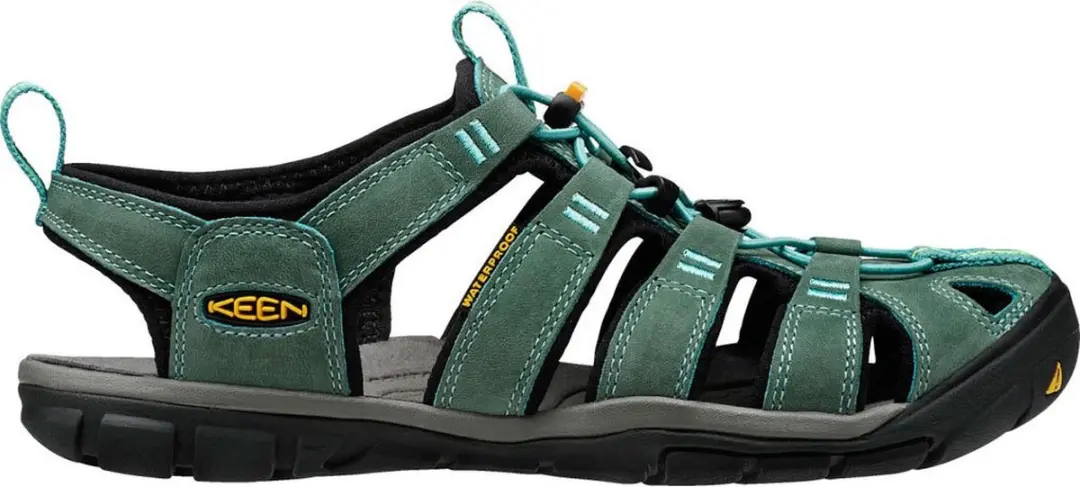 Keen Clearwater Wandelsandalen Mineral Blue/Yellow - 36
