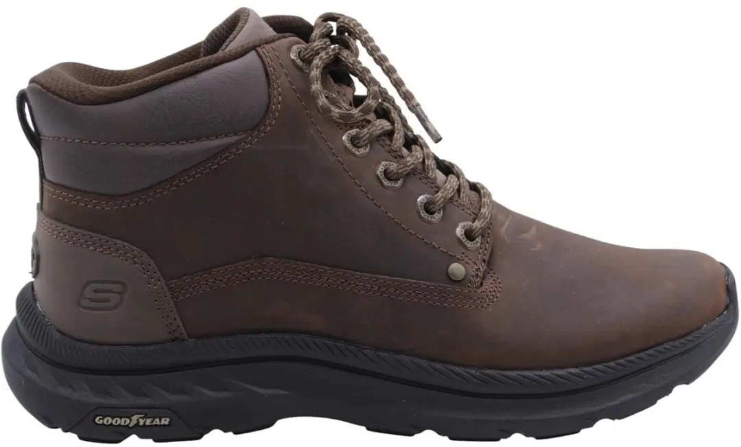 Skechers Pollard Waylon Heren Instappers - Donkerbruin