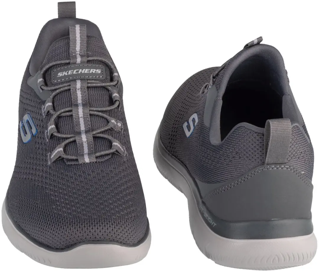 Skechers Summits Tallo Herensneakers - Grijs - Maat 44