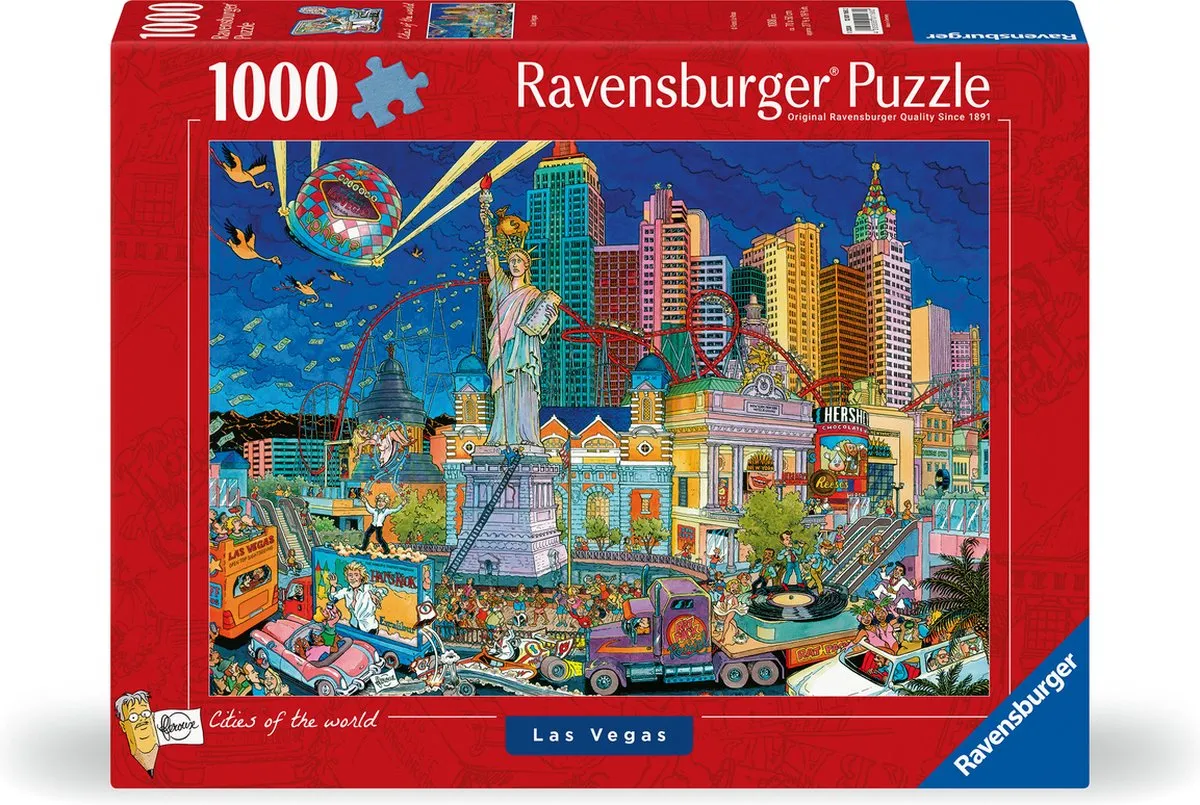 Ravensburger Fleroux Las Vegas Legpuzzel 1000 Stuks