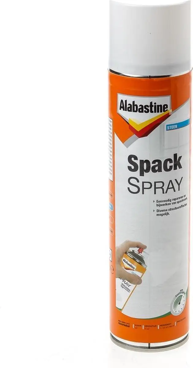 Alabastine Spackspray 300ml - Wit