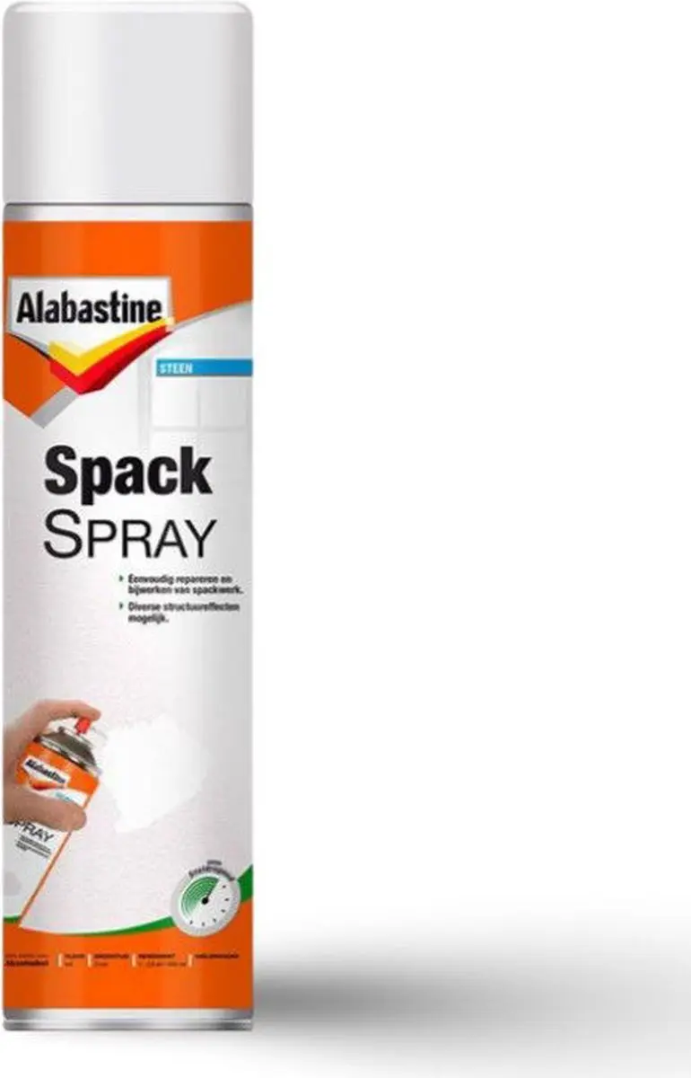 Alabastine Spackspray 300ml - Wit