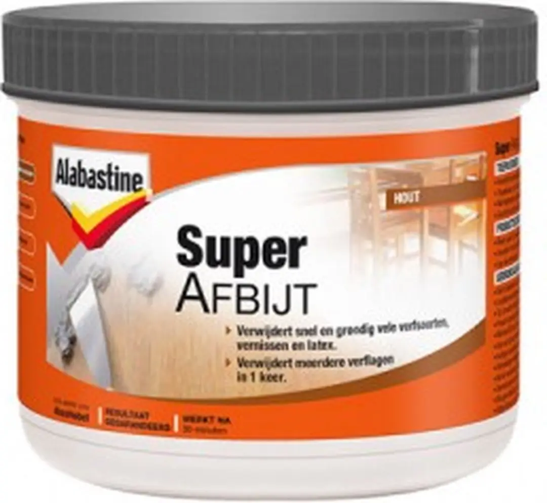 Alabastine Superafbijt Hout 500ml - Transparant