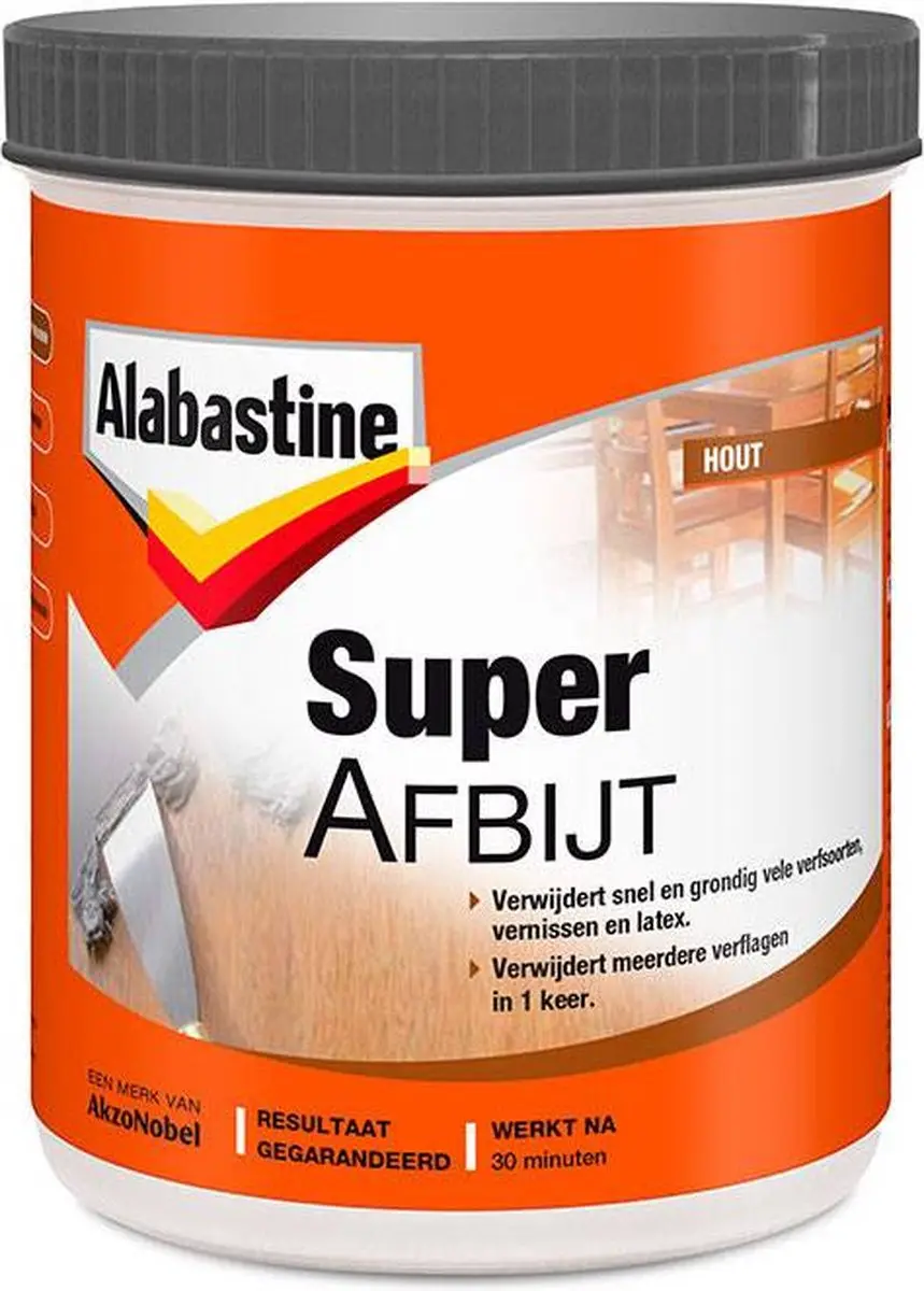 Alabastine Superafbijt Hout 500ml - Transparant