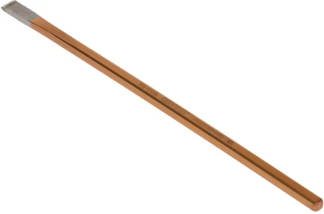 Gedore 112-2510 Elektriciensbeitel 4-kant 250x10x7mm