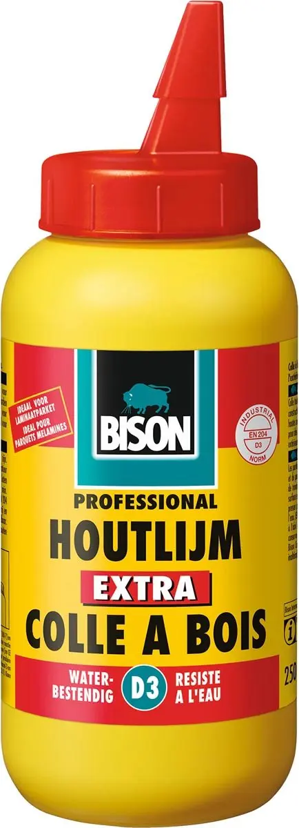 Bison Houtlijm Extra 250g - Waterbestendig D3