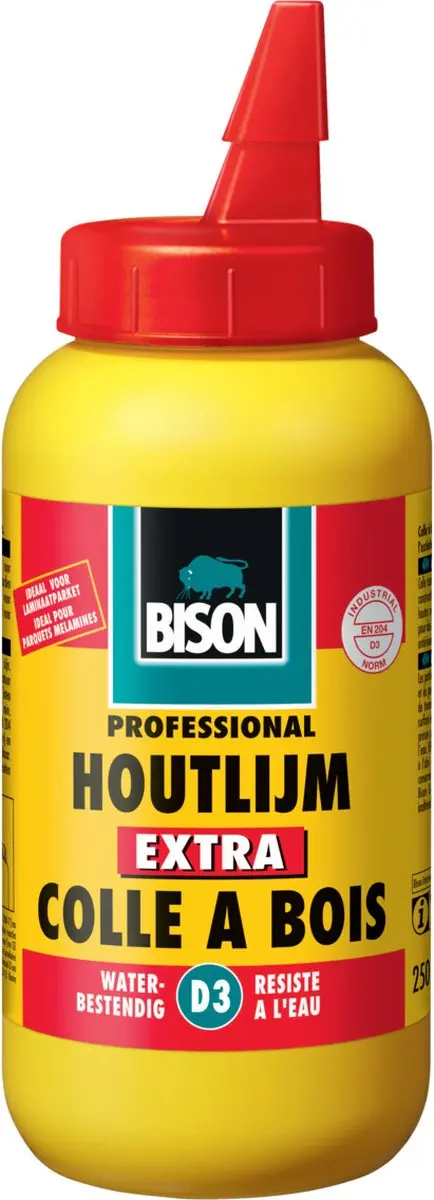 Bison Houtlijm Extra 250g - Waterbestendig D3