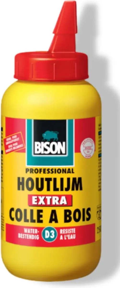Bison Houtlijm Extra 250g - Waterbestendig D3