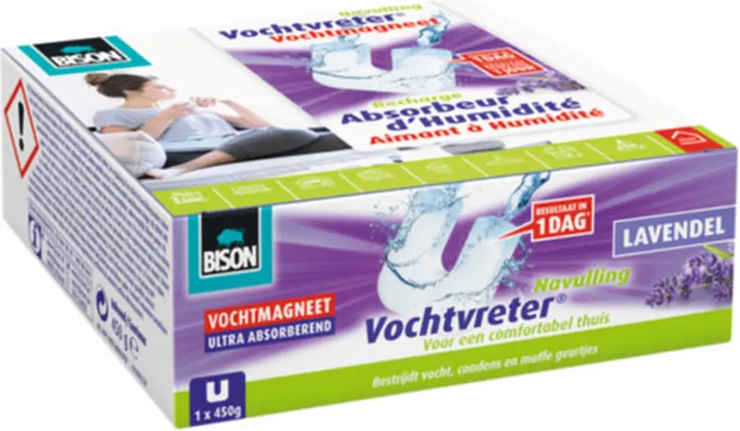Bison Vochtmagneet Navulling 450g