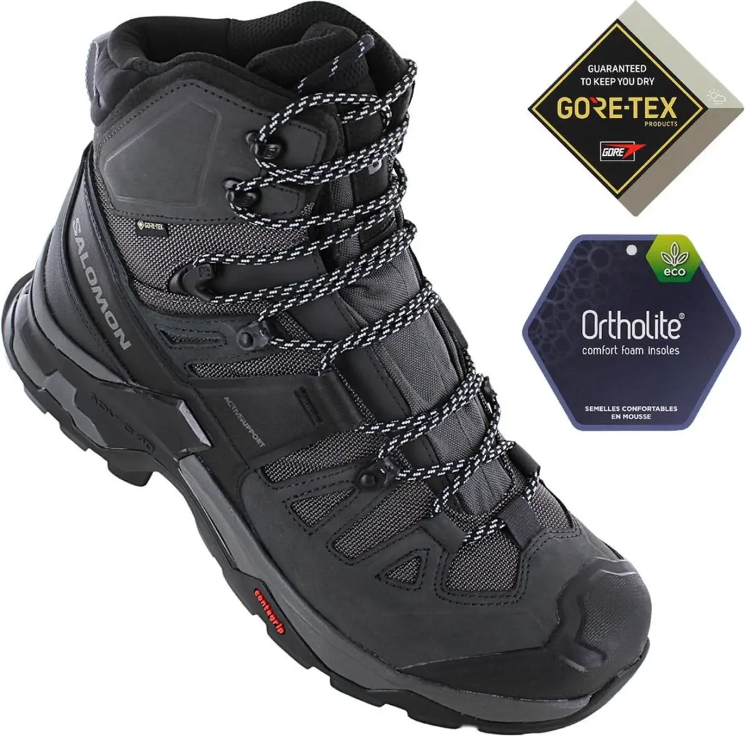 Salomon Quest 4 GTX Wandelschoenen - Zwart - Maat 46