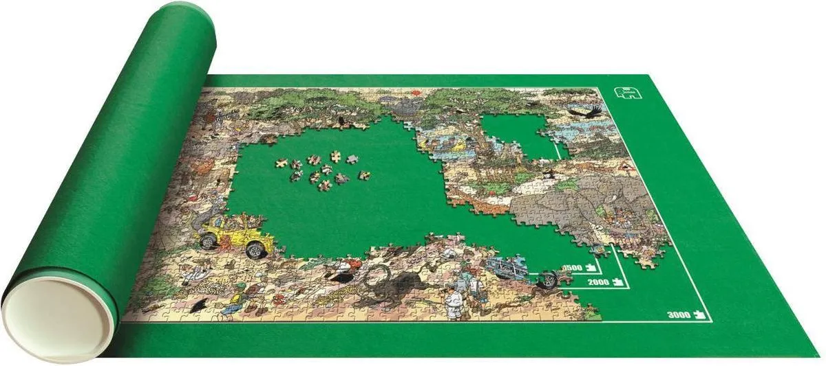 Jumbo Puzzelrol 3000 Stuks - 150x100cm - Multicolor
