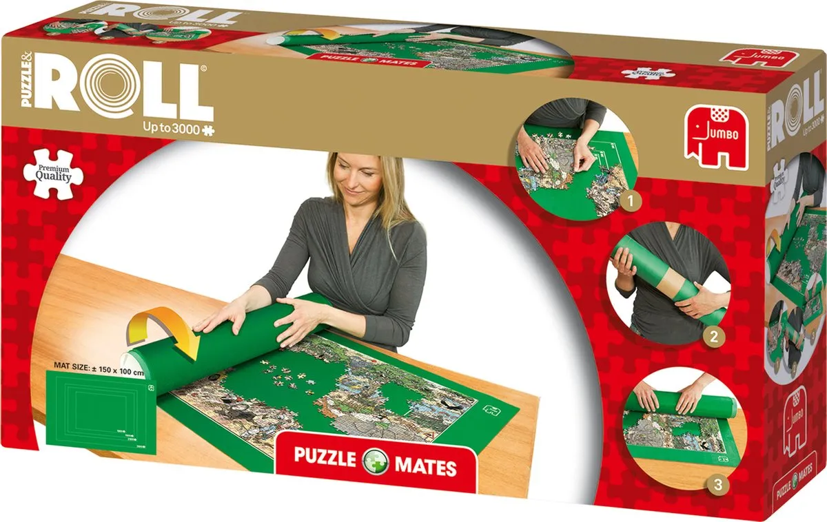 Jumbo Puzzelrol 3000 Stuks - 150x100cm - Multicolor