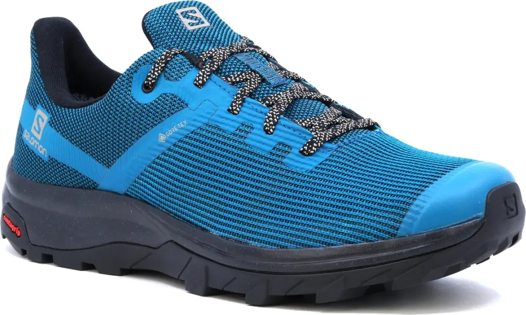 Salomon Outline Prism Goretex Crystal Teal/Black/Vintage Kaki