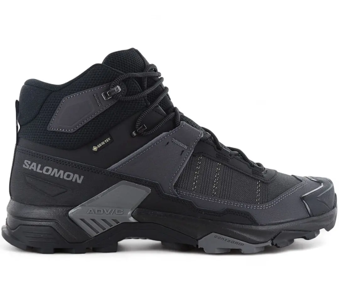 Salomon X Ultra 5 Mid GTX Wandelschoenen - 46 - Zwart