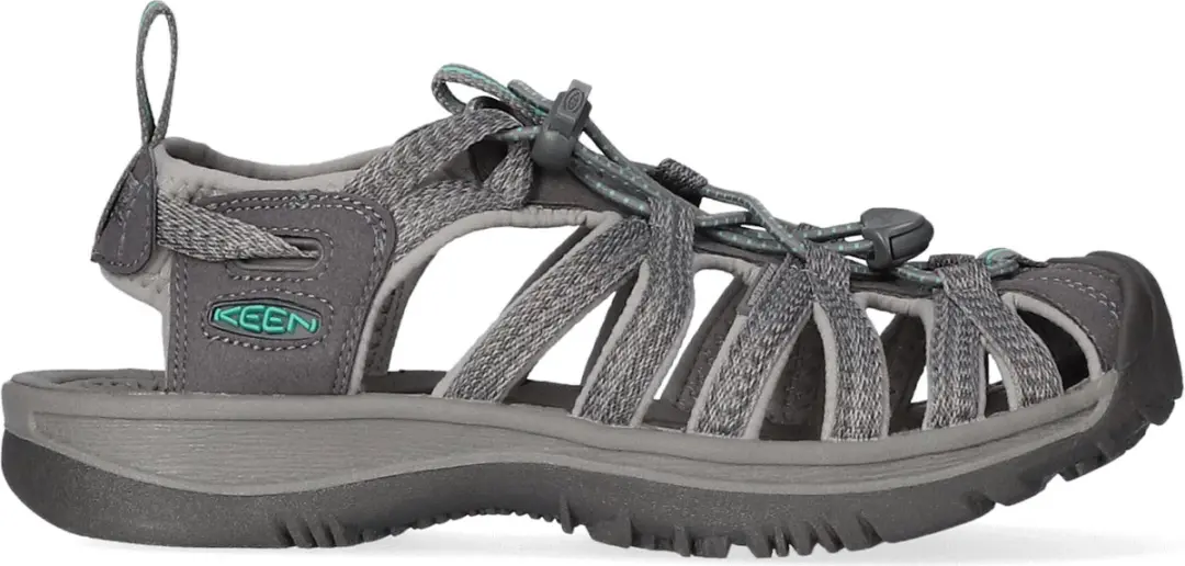 Keen Whisper Dames Wandelsandalen - Maat 41 - Grijs/Groen