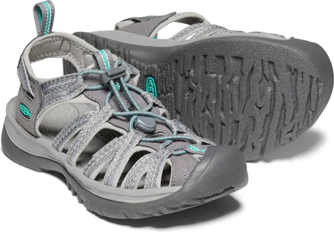 Keen Whisper Dames Wandelsandalen - Maat 41 - Grijs/Groen